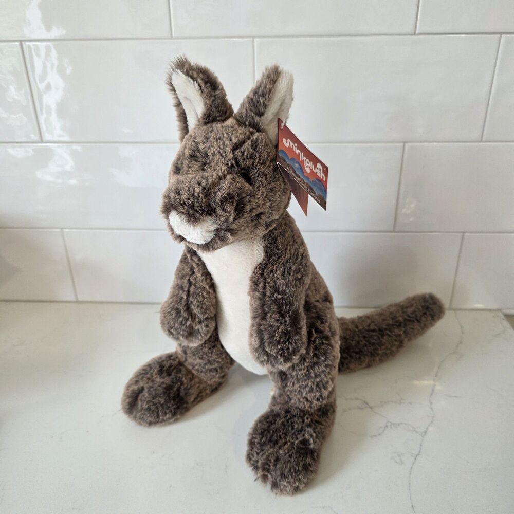 Kangaroo Plush Minkplush Kath The Kangaroo Tomfoolery Australian SUPER SOFT NEW